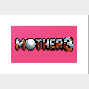 Mother 3 Pixel Art Logo Posters and Art